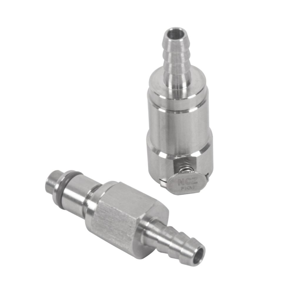 Motorcycle Quick Release 8mm 6mm Race Fuel Coupler Connector Shut-Off Valve Petrol Hose Interface Accessories