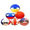 10cm Country Ball Kuscheltiere Polen Ball Plüschtiere Spielzeug Countryballs Plüschtier Anime Plüsch Mini Anhänger Geschenk für Kinder Erwachsene