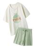 Gelato Pique Sum Fruit JQD Pullover Shorts Set Green & (PWNT242027) Women's
