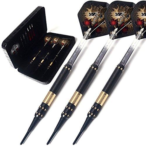CUESOUL Dragon Deluxe Soft Tip Darts Set, 16g (B1105)