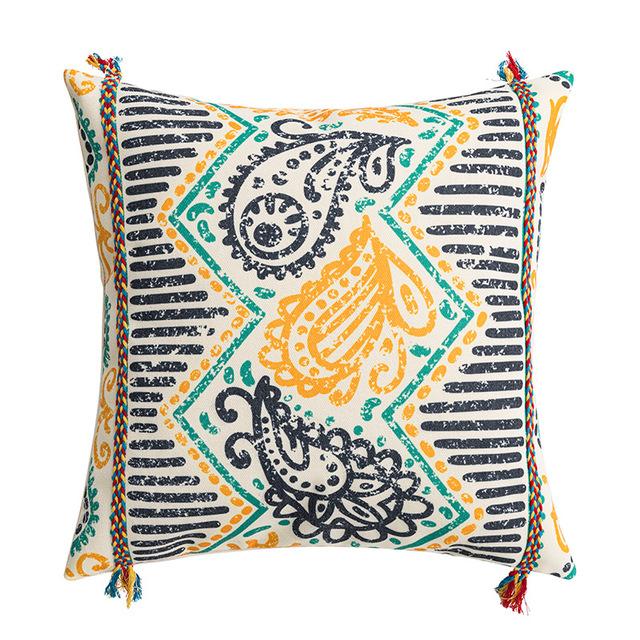 Bohemia Look Geometry Printed Pillowcase Case Decorate Sofa Furniture Soft Cushion Case 45x45cm /30x50cm Durable Material