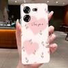 For Techno Pova 5 LH7n 5Pro LH8n Phone Case Tecno Pova 5 Pro Case Clear Luxury Fashion Butterfly Flowers Soft TPU Silicone Cover
