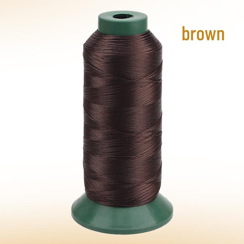 Sewing Machine & Handcraft Thread: High-Strength Mercerized Nylon for Upholstery, Leather, and Jeans