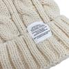 New Solid Color Twist Wool Hat Women's Winter Warm and Cold Hat Men's Versatile Jacquard Letter Knitted Hat