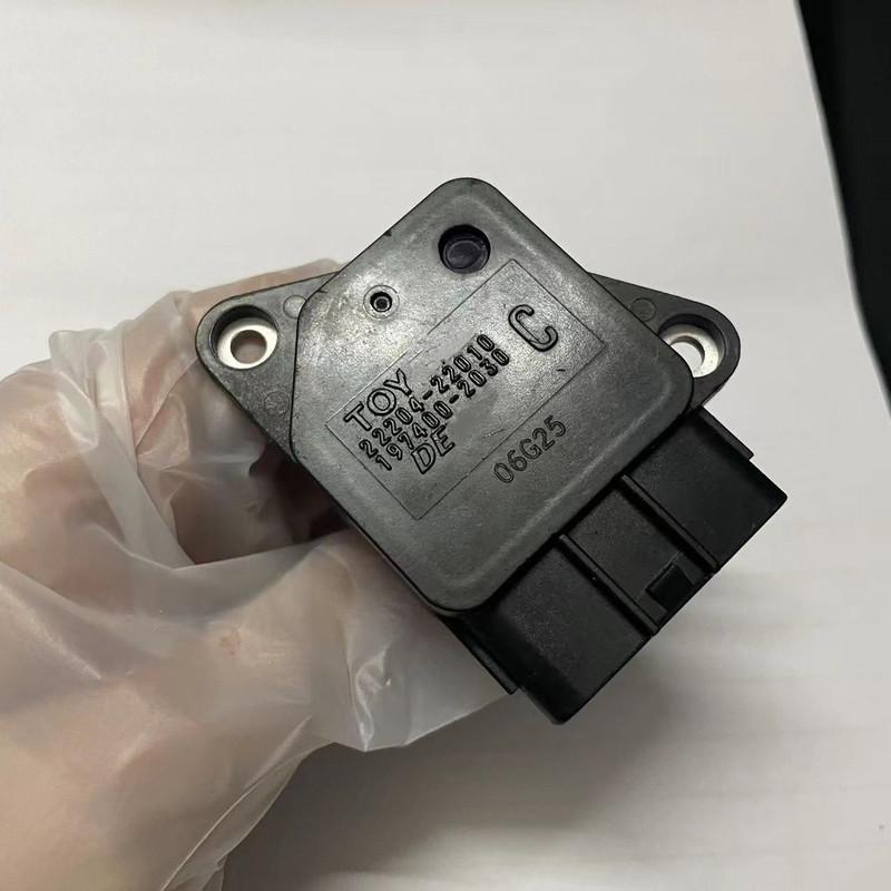 

Датчик массового расхода воздуха OEM 22204-22010 197400-2030 2220422010 1974002030 для Llexus- ES300 GS 300 Ttoyota Tacoma- Solora MAF Sensor