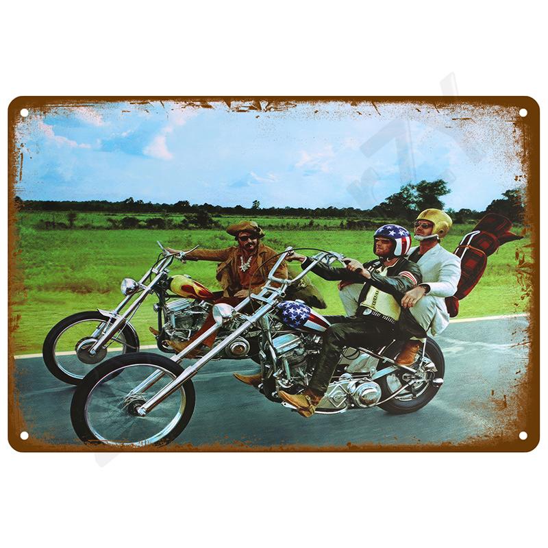 Vintage Metal Signs Plates Tin Sign Posters Man Cave Bar Retro Wall Art Mural Outdoor House Bathroom Home Room Decorations Decor