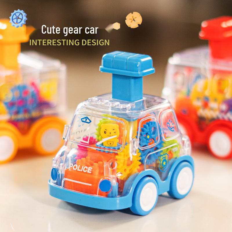 

Міжкордонна дитяча мультяшна машинка: Інерційна іграшка, що ковзає, освітня