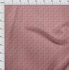 oneOone Cotton Flex Dusty Pink Fabric Toile Craft Projects Decor Fabric Printed By The Yard 40 Inch