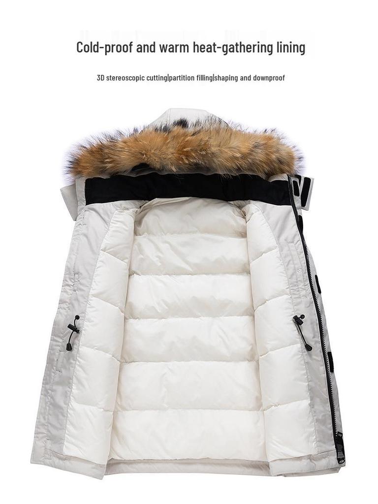 MLB & NY Collaboration Unisex Camouflage White Duck Down Jacket – Windproof, Cold-Proof, Hooded, American Brand.