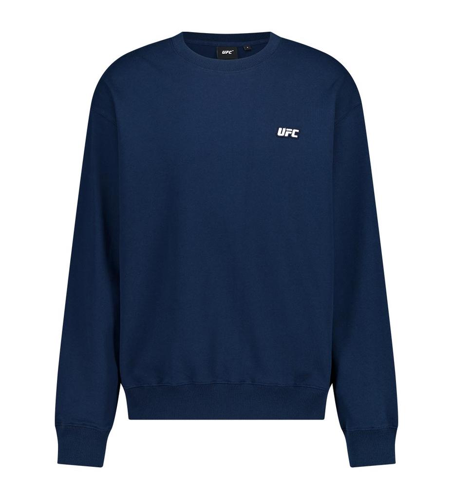 UFC SPORT Ufc Basic Relaxed Fit Sweatshirt Navy U2Swv1304Na