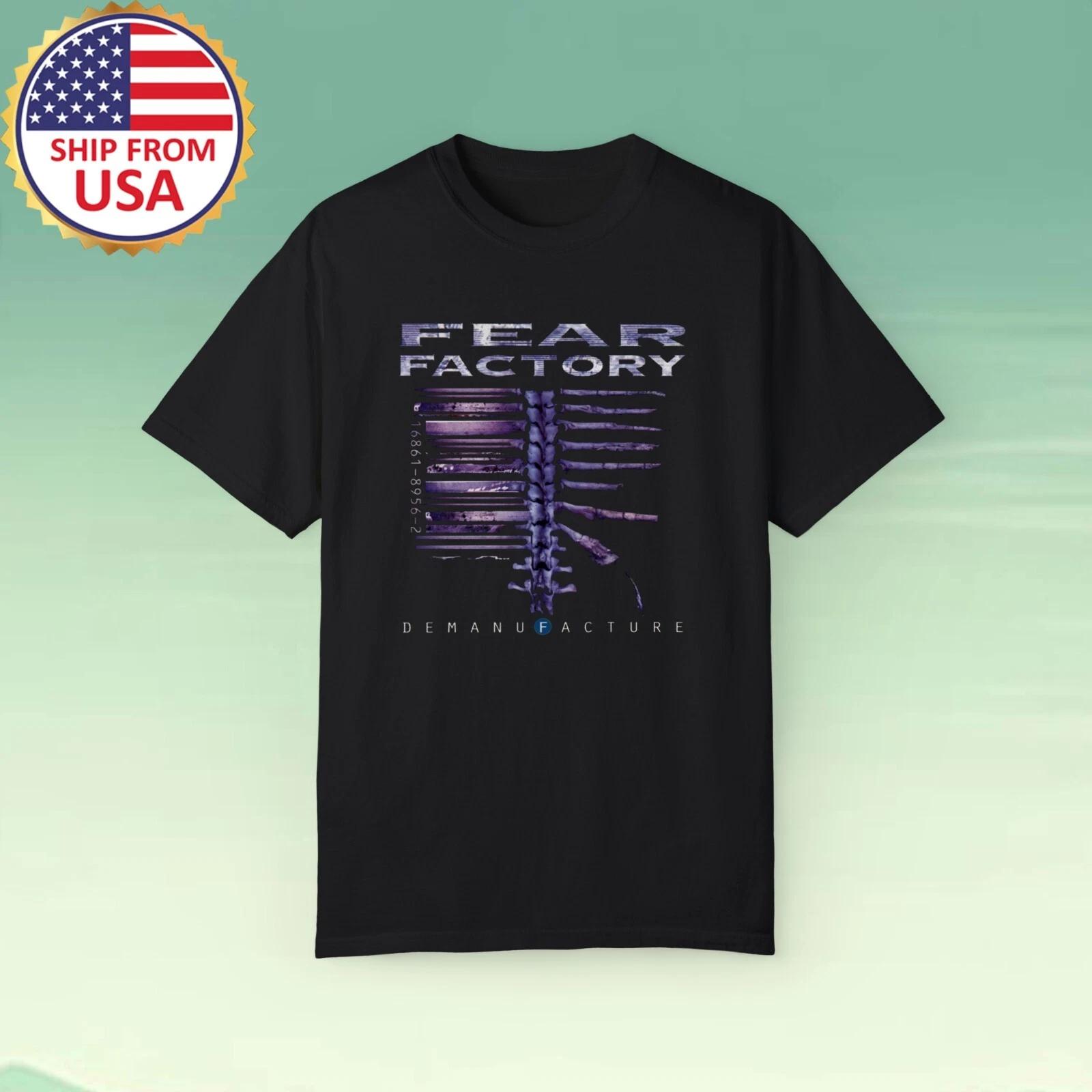 Fear Factory Demanufacture Men s Black Size S-5XL 3XL