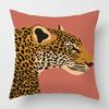 Abstract Art Animal Theme Throw Pillow Cover 20X20 Inch Cushion Cover Cafe Sofa Decorative Throw Pillow Covers Short Plush