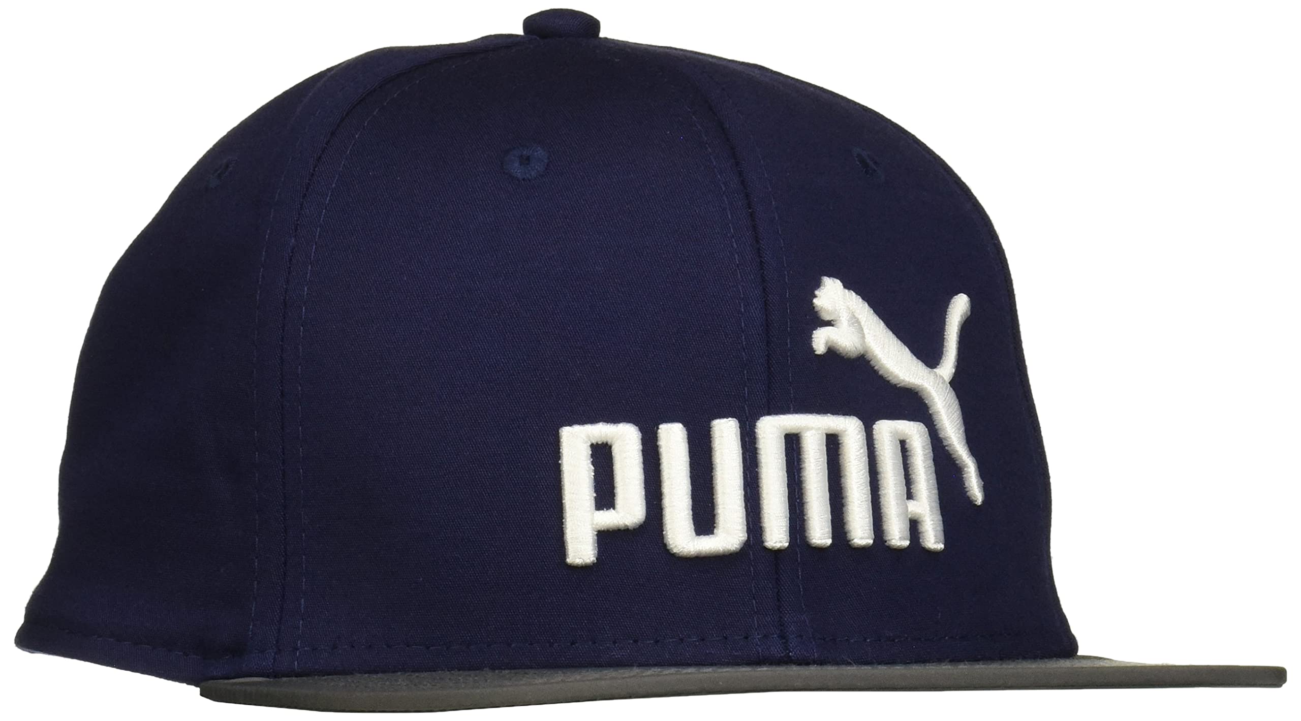 

Hat Flat Brim Cap 023123 21 Color Shadow White AD [PUMA] Autumn/Winter Peacoat/Dark (06)
