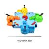 Hippo Bead Eating Game Colorful Interactive Board Toy for Kids Family Parent Child Activity Hand Eye Coordination Training