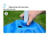 30L Water-Filled Base for Large Outdoor Advertising Sun Umbrella