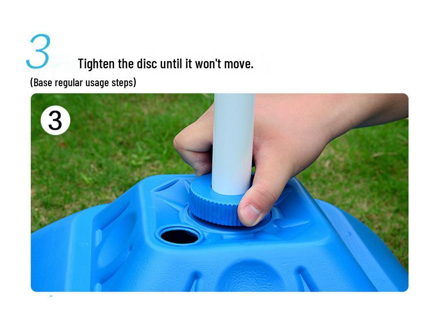 30L Water-Filled Base for Large Outdoor Advertising Sun Umbrella