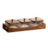 Compartmentalized Serving Tray for Dried Fruit, Sturdy, Portable, Multifunctional, Dustproof,