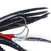 21g/11cm Reusable Squid Bait Attractive Far Throwing Distance Convenient Carrying Double Hooks Artificial