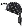 Hiking Headband Paisley Cooling Headscarf Cap Set, Sweat Wicking Adjustable Elastic Strap Bandana Straps Fit Breathable Hand Washable Headwrap Hat