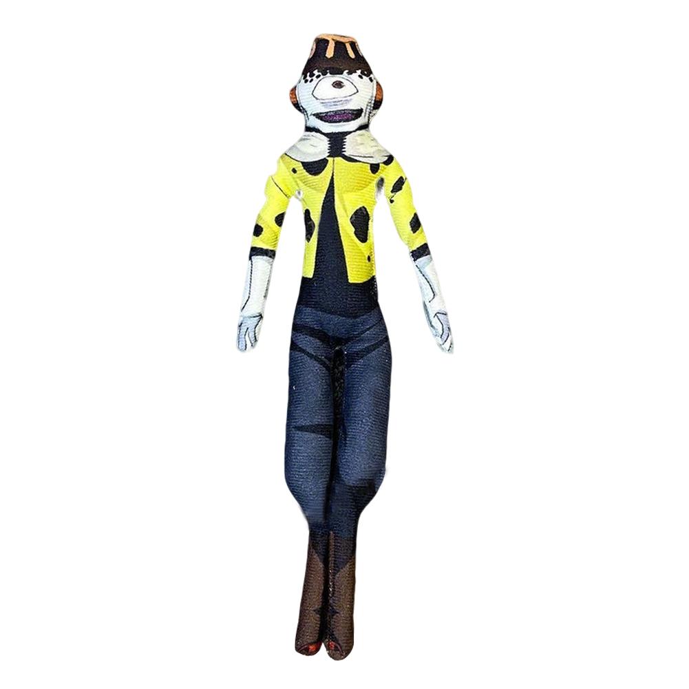 JJK Anime Pluche Poppen Geto Suguru Choso Okkotsu Yuta Pluche Knuffels Anime Figuur Cosplay Draaibare Creatieve Katoenen Poppen 28cm black