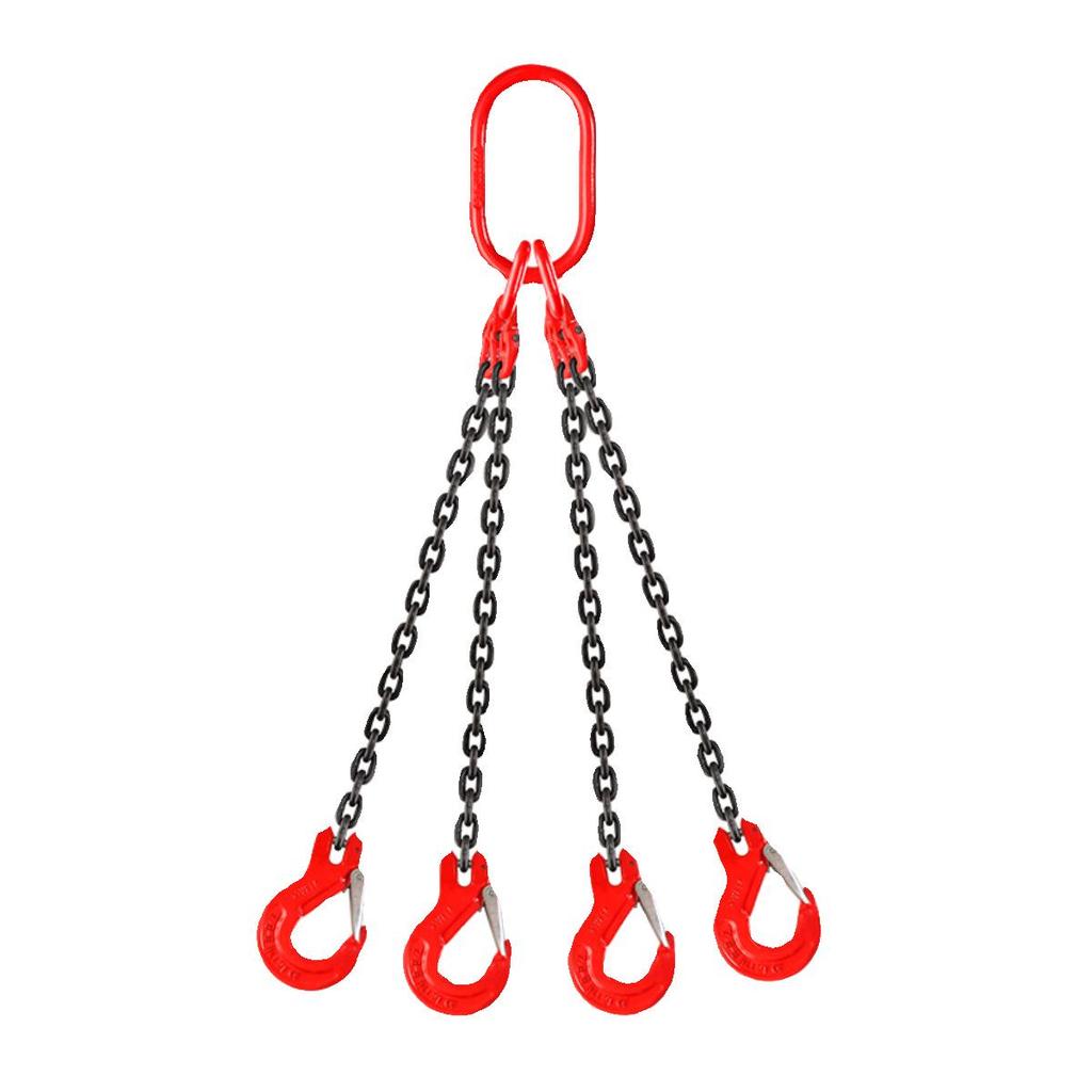 G80 Manganese Steel Lifting Sling with Crane Hook and Hoisting Ring