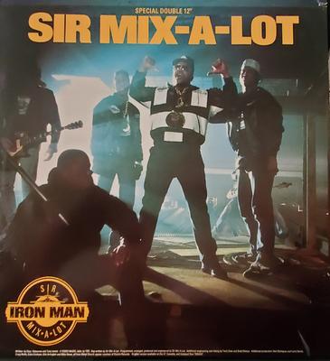 12inch Record SIR MIXALOT  Iron Man  Ill Roll You Up IGU769751 Nastymix Record 1989 US Rap  HipHopRB Used