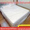 Large Dustproof Sofa and Bed Disposable Drawstring Cover with Elastic Edges