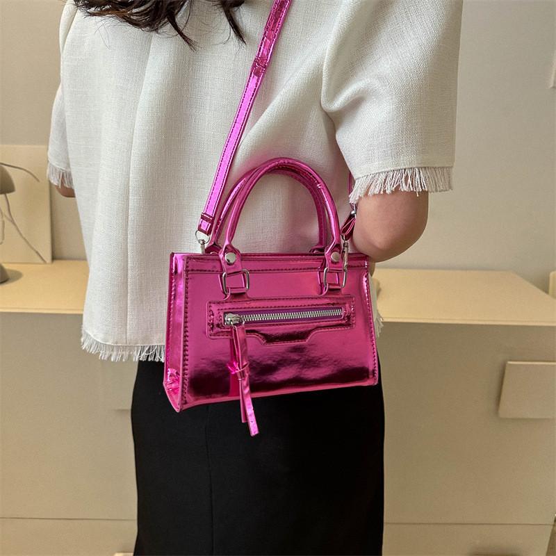 Stylish Pu Leather Small Square Crossbody Bag Perfect For Street Fashion In Various Colors