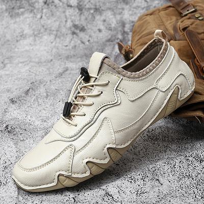 Módní Retro Styl Sportovní Pánské Tenisky Protiskluzové Ležérní Kožené Boty Módní Venkovní Tenisky Cestovní Pánské Tenisky Trekingová Obuv