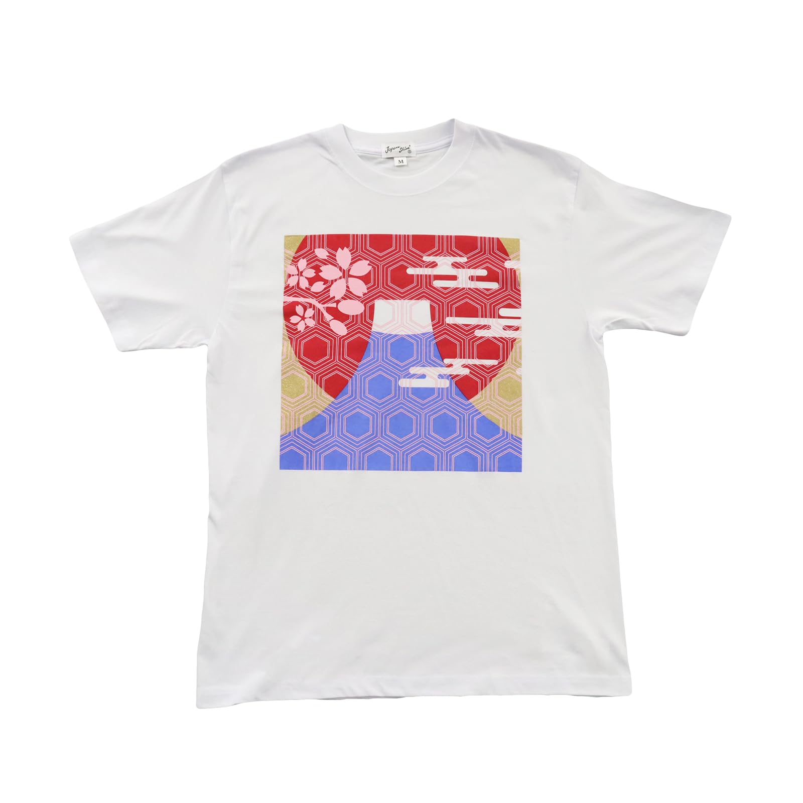 Japanese Souvenir Sakura L White Shin-ei [T-shirt Mt. Fuji]
