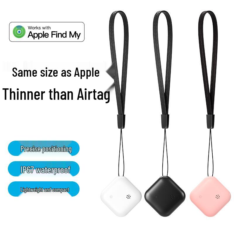 Compact Bluetooth Pet Tracker: Compatible with Apple Find My, Anti-Loss Device