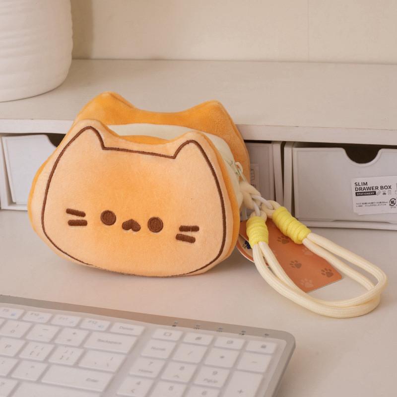 Soft Fluffy Cat And Bear Plush Pillow With Pp Cotton For Kids And Adults