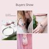 Silver Plated Fashion Women Bracelets Heart Clasp Snake Chain Basic Charms Bead Making Bracelet Diy Jewelry Gift