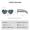 One Piece Love Heart Sunglasses Women Brand Designer Fashion Cute Sexy Retro Cheap Sun Glasses Red Female Sweet Eyewear Uv400