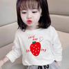 2024 Spring/Autumn Kids' Long Sleeve Pure Cotton Cartoon Top
