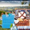 Ice Packs For Lunch Boxes & Coolers Slim Reusable Lunchbox Cooler For Women Quick Freeze Space Saving FreezerIcepack