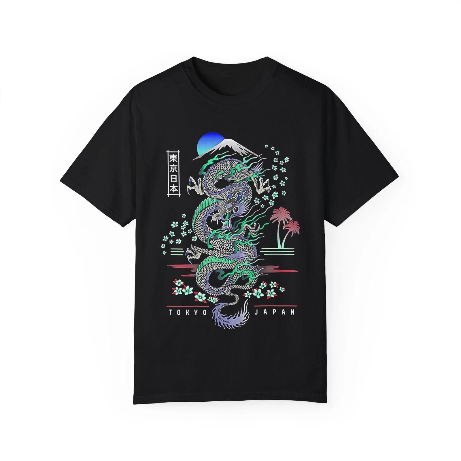 Tokyo Japan Dragon Shirt | Japanese Fashion 3XL