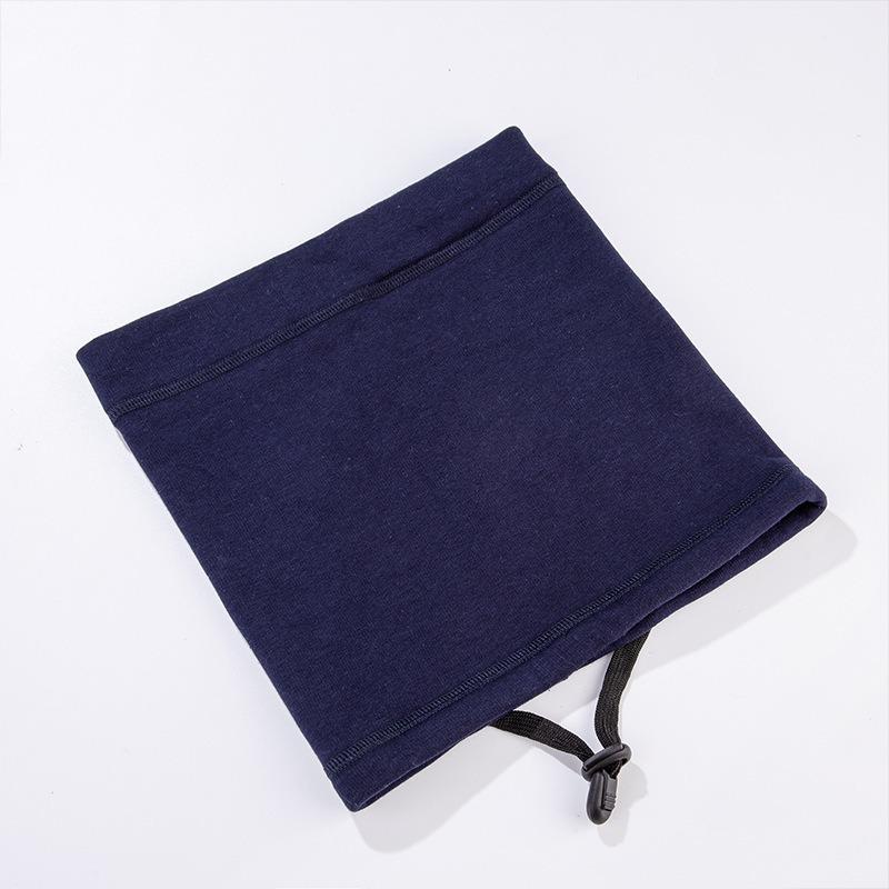 Winter velvet scarf outdoor rider windproof mask hat thickened pullover pure cotton warm neck cover