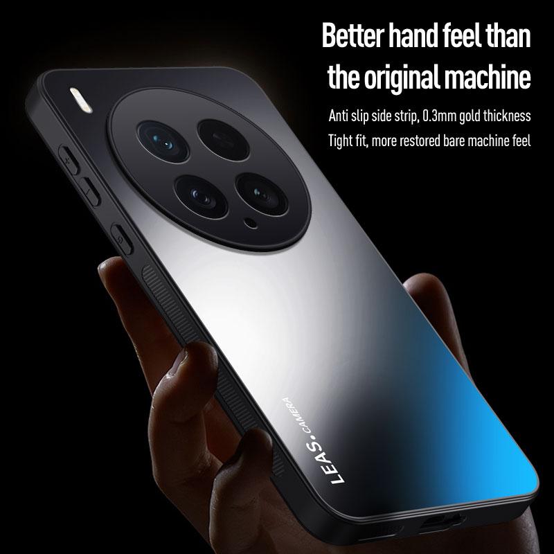 Matte Skin-feeling AG Lens Protection Hard Back Cover Case for Vivo X200 Ultra / X300 Pro / X300 Soft TPU Bumper Protector Cover