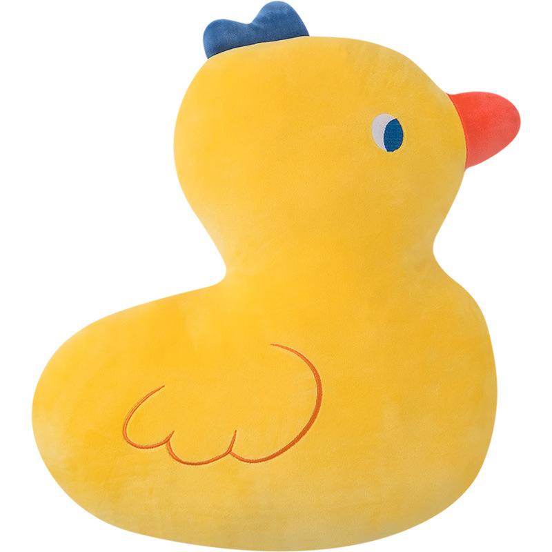 Creative Pipi Funny Doll Pillow Ugly Cute Yellow Duck Cushion Cute Girly Heart Plush Toy Sleeping Gift for Girlfriend