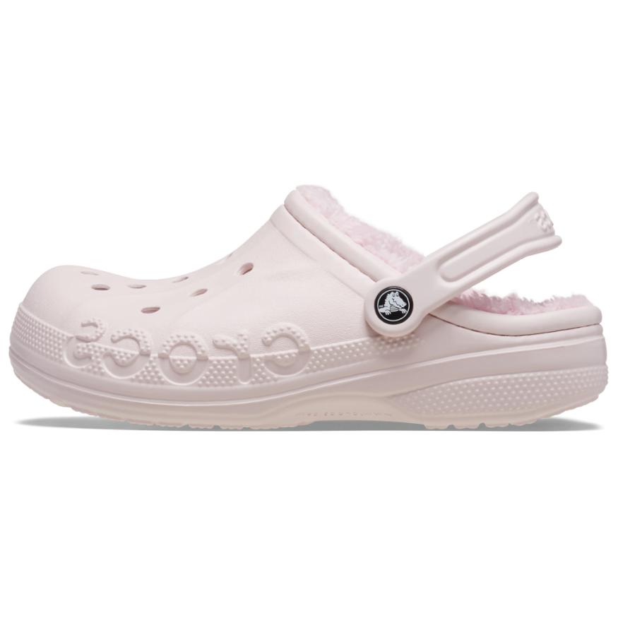 Crocs Baya Fleece Comfort Versatile Clogs Men Footwear Pink 205969-6PS
