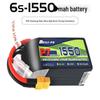Bo's 1550mAh 6S 22.5V 150C FPV Drone Battery
