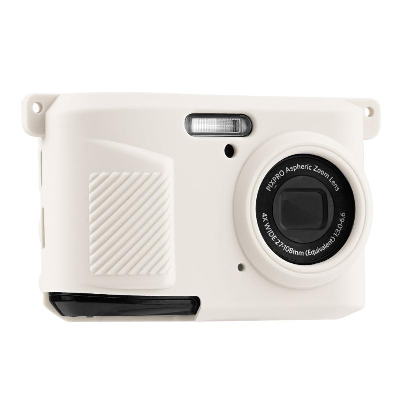 Premium Silicone Protective Cover For PIXPRO FZ45 Camera Case Shockproof Shell Durability Case with Shoulder Strap