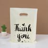 100 Pezzi Borsa Tote di Alta Qualità "Grazie" per Festa, Laurea, Souvenir, Regalo di Natale