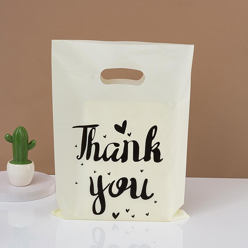 100 Pezzi Borsa Tote di Alta Qualità "Grazie" per Festa, Laurea, Souvenir, Regalo di Natale