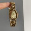 Niche Antique Vintage Watch Women'S Niche Light Luxury Retro Exquisite High-End Gold Steel Belt Watch