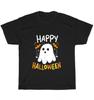 Happy Halloween Ghost Costume Scary Creepy Party T-Shirt Unisex Tee Gift NEW