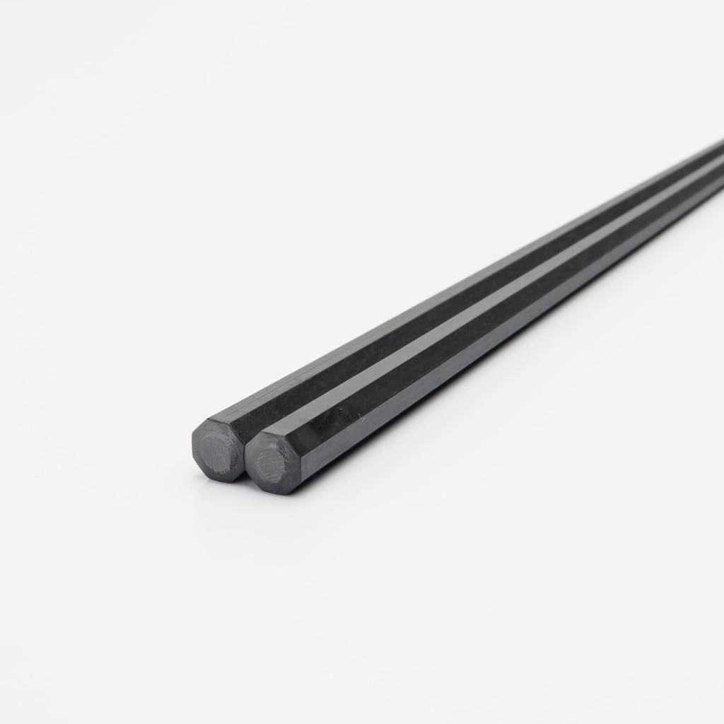 5 commercial for octagonal made in 264857 Dishwasher-safe chopsticks, 23cm, pairs, use, resin, guests, tip, black, Japan,
