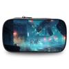 Stranger Things Pencil Case With Nylon Material For Students And Kids