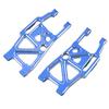 RC Front and Rear Lower Suspension Arm Set Aluminum Alloy RC Swing Arm Set for Traxxas 1 10 MAXX 2.0 RC Cars Dark Blue